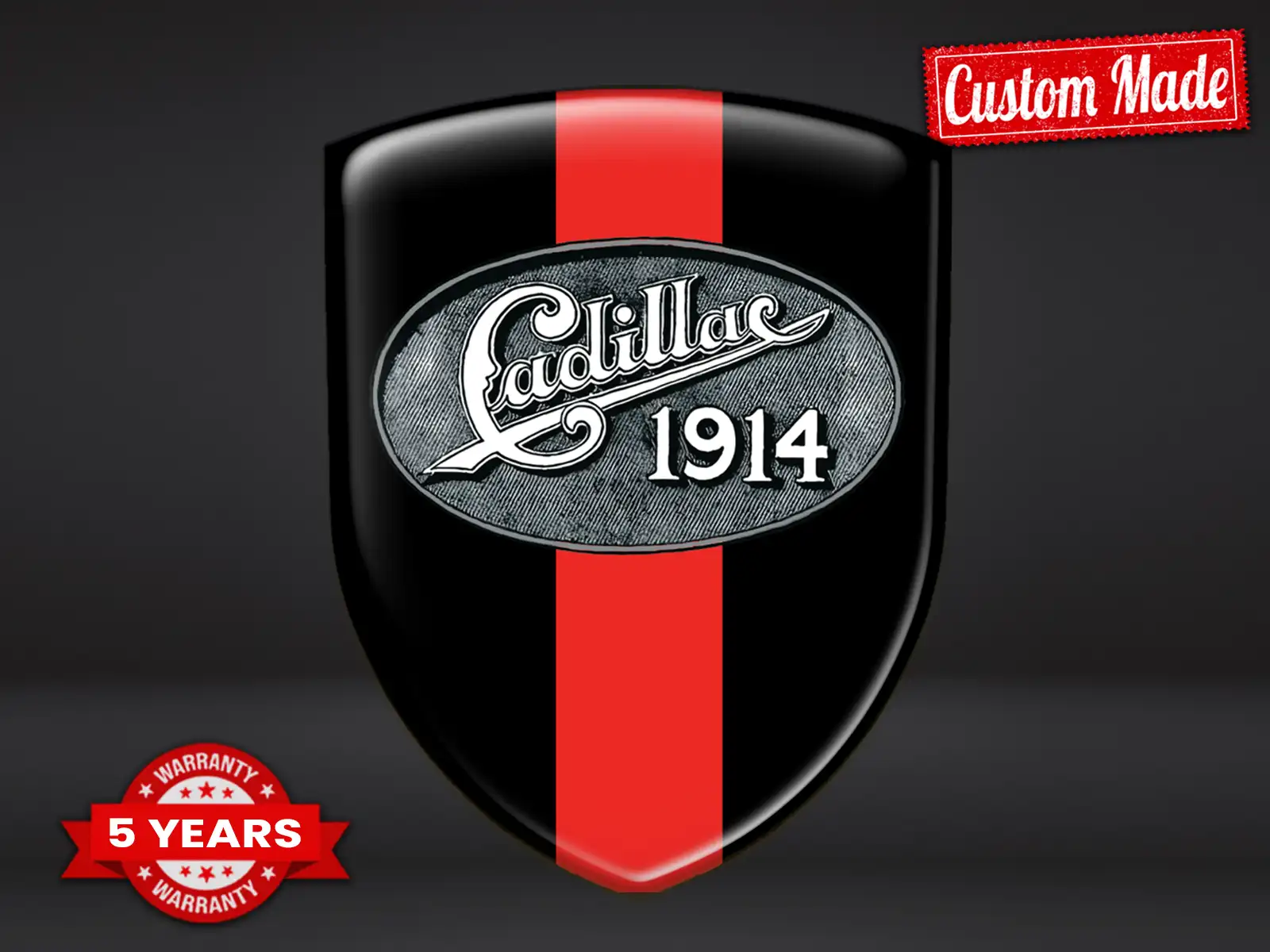 Cadillac Autoembleme Personalisierbar Stern Exklusiv Robust